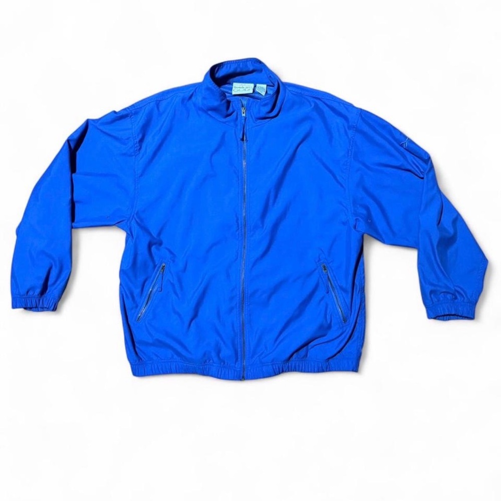 Vintage Reebok Golf Royal Blue Full-Zip Windbreaker